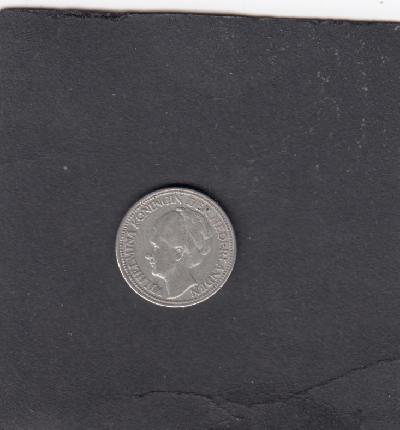 Beschrijving: 25 Cent WILHELMINA 